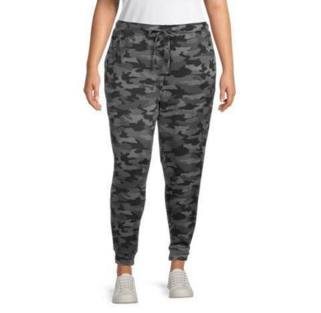 Gray Camo Jogger Pants |✨ Comfy Drawstring Sweatpants for Casual Streetwear & Lounge Days ✨